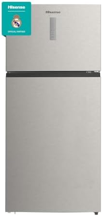 Hisense RT3N635NAD4 - Two Door Top-mount 635L Freezer Fridge, Precise Electronic Control, Big Capacity, Total No Frost, 83x74.6x187 cm (LxWxH), Silver, 1 Year Full & 10 Years Compressor Warranty