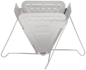 Snow Peak’s Collapsible Coffee Drip, CS-113, Stainless Steel, Made in Japan, Lifetime Product Guarantee, Lightweight, Compact for Camping or Backpacking