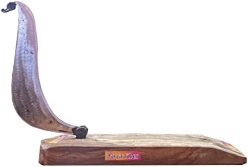 Traditional Manual Vegetable Folding Iron Blade Cutter Pahsul Vili Boti Aruvamanai Kathipeeta with Strong Wooden Board