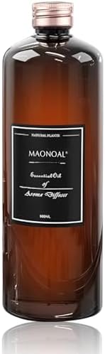 Gardenia Fragrance Essential Oil 500mL – Large Bottle Scented Oil for Diffusers, Candles & Aromatherapy – Home Care & Cleaning Essential Oil – 1 Pack