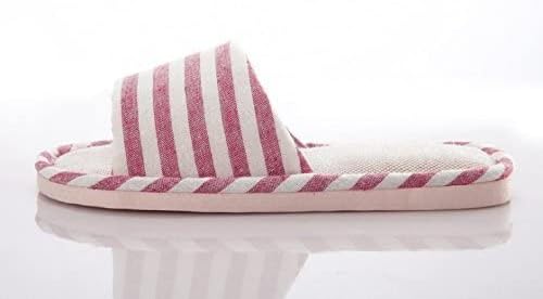 AioTio Anti-Slip Linen Slippers for Indoor Home Use Stylish Comfortable Casual Cotton Flax Slipper