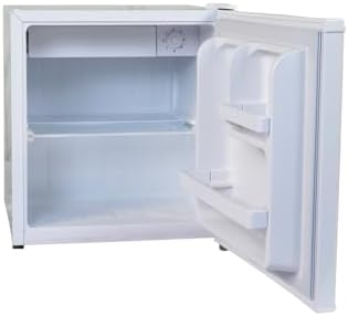 Akai 60L Single Door Compact Mini Refrigerator With Freezer Box, 1 Shelf, Bottle Storage Racks, Built In Condenser, Mini Fridge Best for Kitchen, Bedroom, Office 47Dx45Wx50H Cms, White RFMA-K60DW6