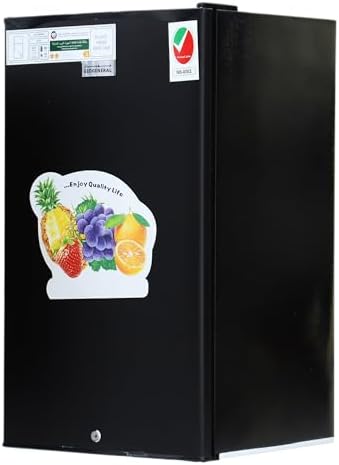 Refrigerator GC-92, 92L Capacity, 10L Freezer (Black)