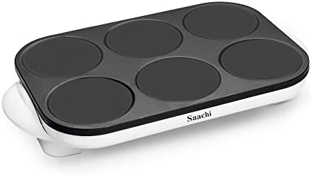Saachi Crepe Maker, 6 Pieces