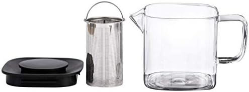 TALIONA TEA POT STAINLESS STEEL FILTER WITH PLASTIC LID 600ML, TL2213431