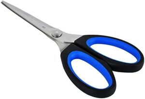 Prestige Staysharp Kitchen Scissors | Wiltshire Stainless Steel Material Scissors with Built-in Sharpner | PR1966 - Blue