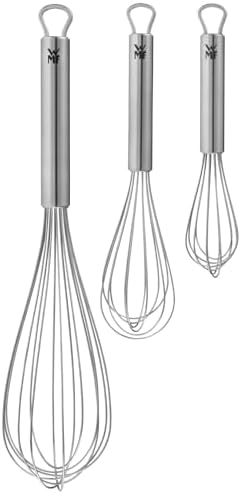 WMF Profi Plus Whisk Set, Stainless Steel Partially Matte, Dishwasher-Safe