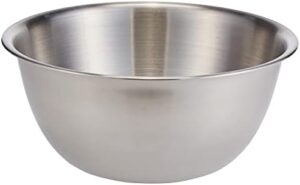 Raj Stainless Steel Mixing Bowl, 8 Liters, Silver, MB0008, Mixing Bowl , Baking Bowl ,Storage Bowl
