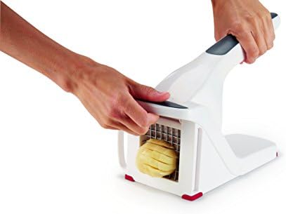 Zyliss Potato and Vegetable Chipper, 2 Stainless Steel Blades for French Fries, Chips, Vegetable Battons, Professional Slicer/Chopper