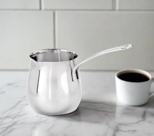 Cuisinox 24 Oz Stainless Steel Turkish Cezve Coffee Pot