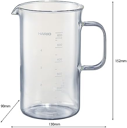 Hario Beaker Server, 600ml, Clear