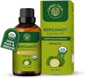 Bergamot Essential Oil for diffuser | 100% Pure & Natural Bergamot Oil 30ml | for Aromatherapy Home Fragrance Soap & Candle Making| 1 fl. Oz