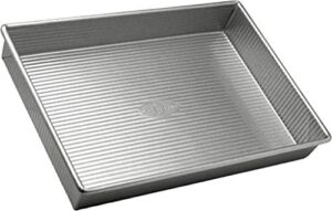 USA Pan Bakeware Rectangular Cake Pan, 9 X 13 Inch, Nonstick & Quick Release Coating, Made In The Usa From Aluminized Steel