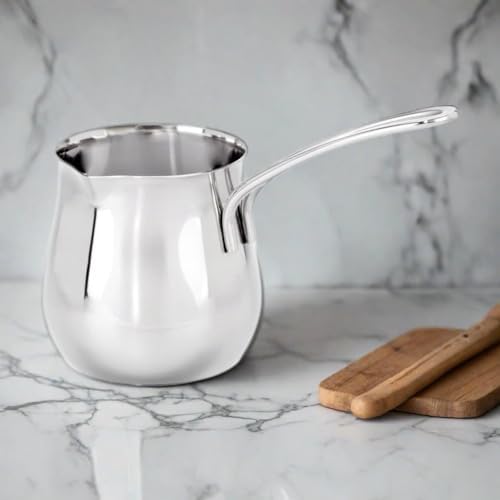 Cuisinox 24 Oz Stainless Steel Turkish Cezve Coffee Pot