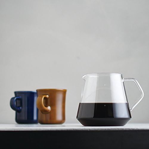 KINTO Coffee Server, Walnut/Brass, 600 ml, 27592