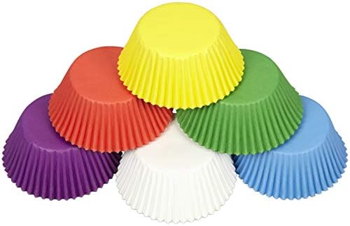 Wilton Standard Baking Cups-Rainbow 150/Pkg, Other, Multicoloured, 9.36 X 9.36 X 12.92 cm