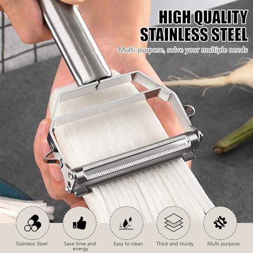 Multifunction Stainless Steel Julienne Peeler Vegetable Peeler Double Planing Grater Kitchen Accessories Cooking Tools