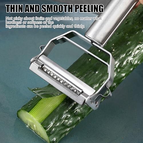 Multifunction Stainless Steel Julienne Peeler Vegetable Peeler Double Planing Grater Kitchen Accessories Cooking Tools
