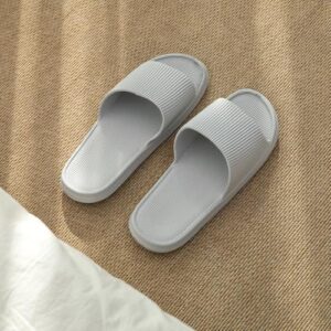 1 Pcs House Slippers Slide Slippers Open Toe Indoor Home Slide Sandals Casual Indoor Slide Sandals for Home Use
